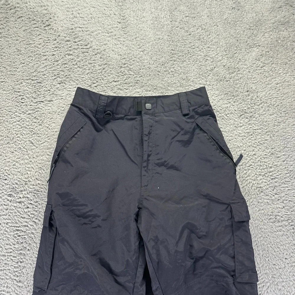 Turbine Outerwear Pant Mens L Black Nylon Windbreaker Straight Hiking Gorpcore
